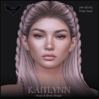 Second Life Marketplace - !GD Kaitlynn Shape for [AK ADVX] Pride Head